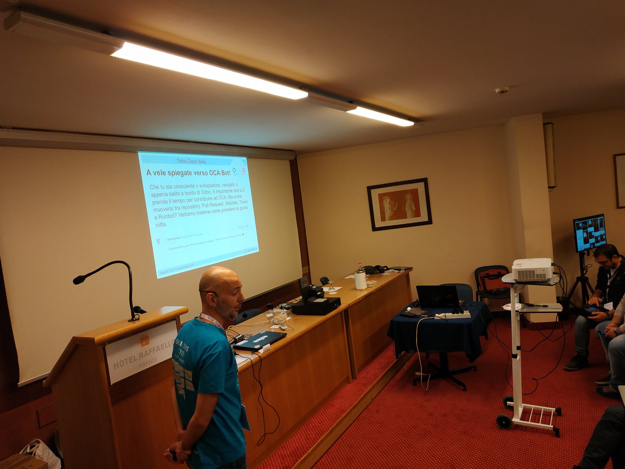 Odoo • Testo e immagine