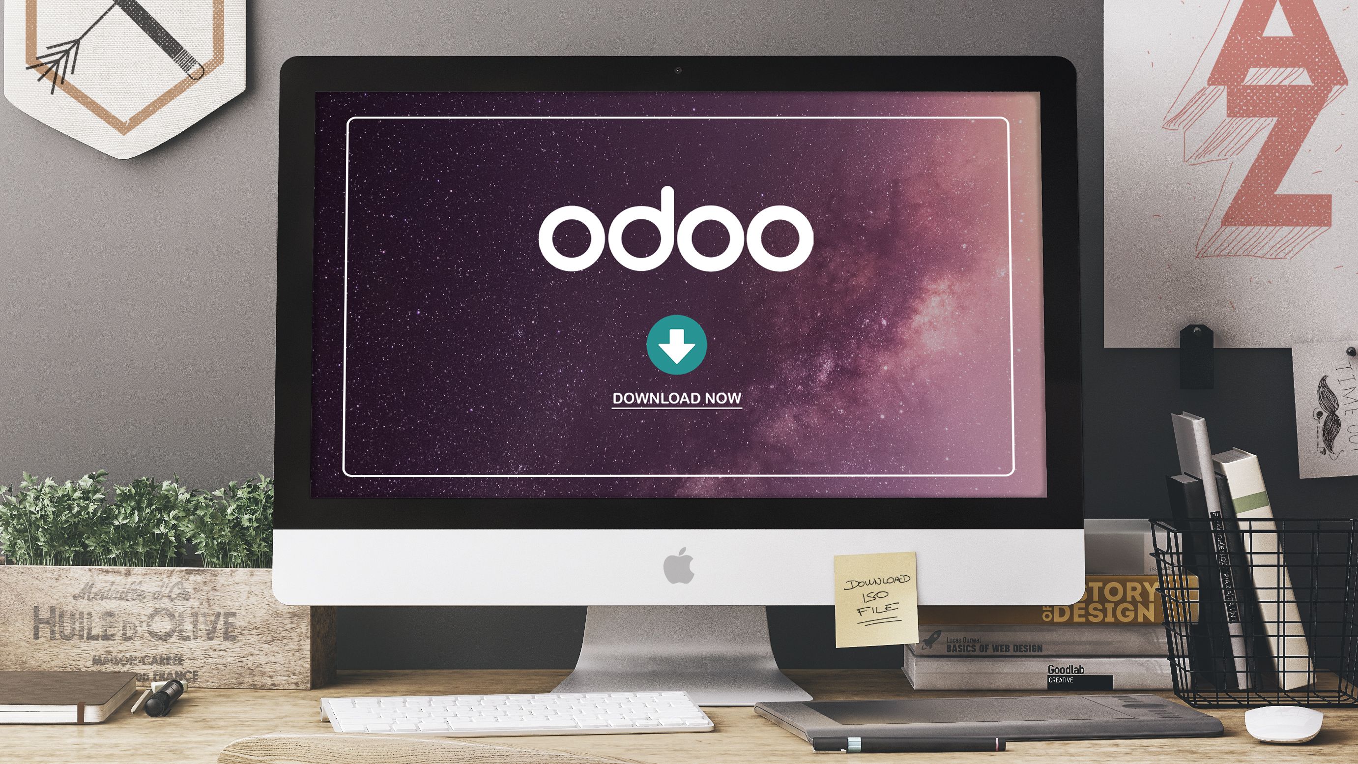 Odoo • Immagine e testo