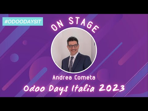 Introduzione Odoo Days Italia 2023 a cura del Presidente Andrea Cometa