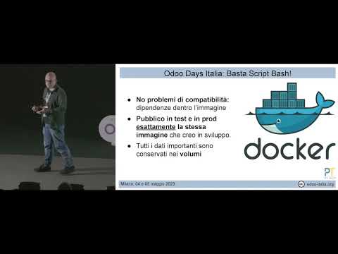Basta script bash: gestire progetti Odoo con Docker ... | #odoodaysit 2023 | Alessandro  Uffredduzzi
