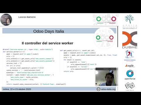 15 Progressive web application: l'applicazione mobile di Odoo - Lorenzo Battistini