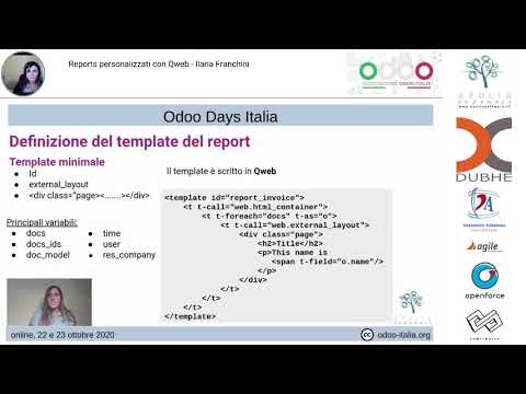 21 Reports personalizzati con Qweb - Ilaria Franchini